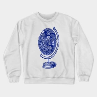 The World of Bela Bartok (blue) Crewneck Sweatshirt